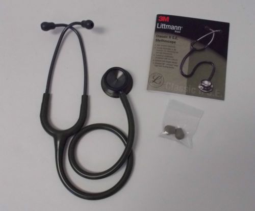 3M Littmann Classic II S.E. Stethoscope, 28&#034; Dark Olive Green  #2942