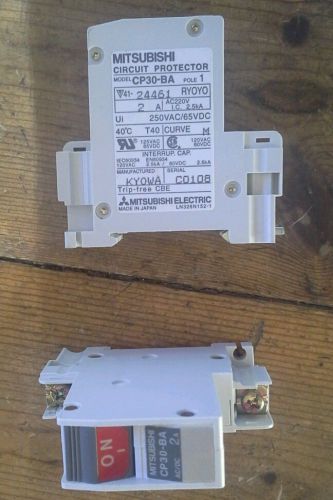 Mitsubishi Electric CP30-BA-1P-2A 1 Pole Circuit Breaker  AC/DC (Qty Available)