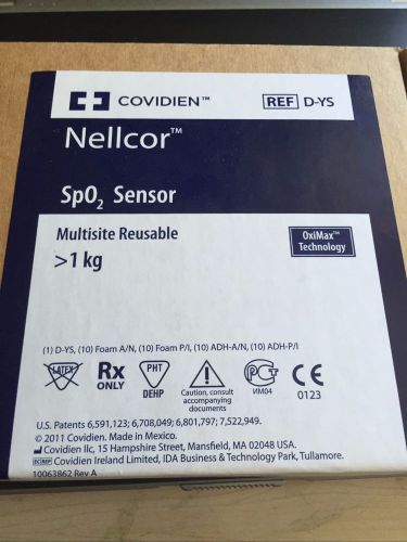 Covidien Nellcor D-YS Multisite reusable sensor