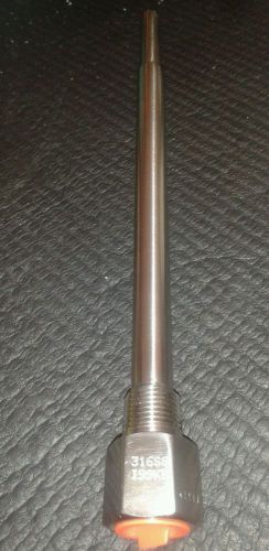 New  thermowell 316ss  i99kf threaded for sale