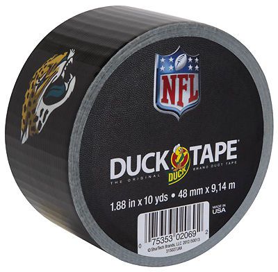 SHURTECH BRANDS LLC NFL Duct Tape,  Jacksonville Jaguars, 1.88-In. x 10-Yd.