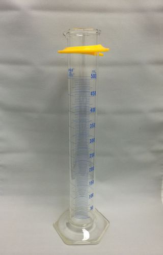 Kimax 500mL Blue Graduated Cylinder #20025 New!