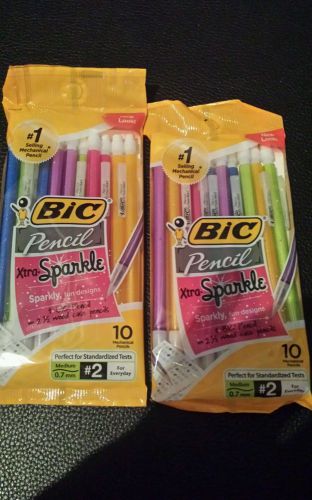 Lot of 2 Bic mechanical pencils 0.7mm 10pks