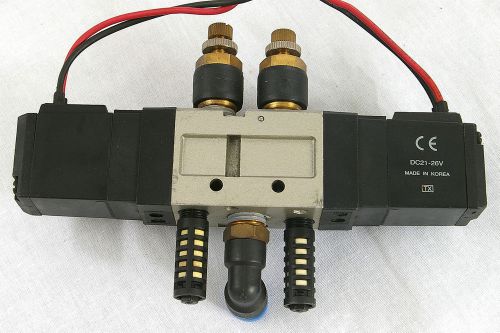 SMC, VF3230   24V, Solenoid valve, Used