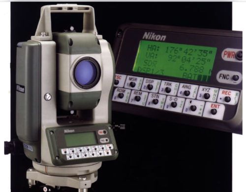 Nikon dtm-310 4&#034; total station for surveying top gun (trimble, topcon, leica) for sale