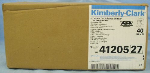 1 case of 40 kimberly-clark tecnol guardall shields # 41205 for sale