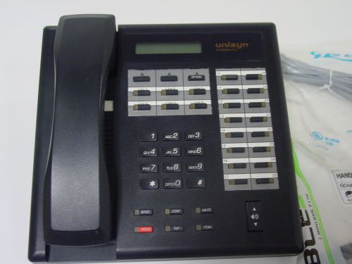 Comdial Unisyn 1022s Black 6 line LCD Speakerphone telephone   Nice condition.