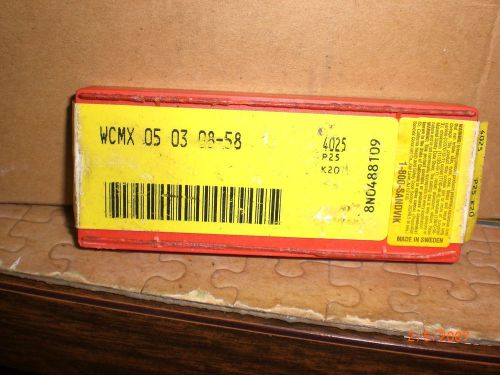 carbide insert WCMX05 03  08-58