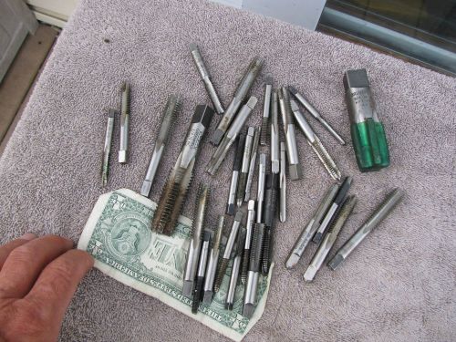 30 taps tap usa none metric  machinist toolmaker   tools tool  3/4 14 npt for sale