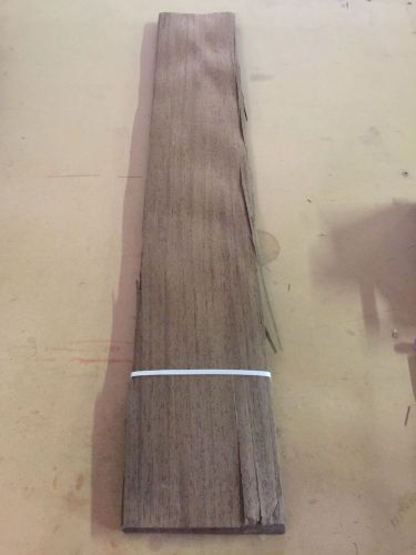 Wood veneer wenge 6x40 22pcs total raw veneer  &#034;exotic&#034; we4 10-6-15 for sale