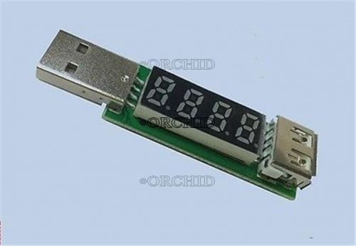 digital usb voltmeter/ammeter voltage current monitor 3.5v-20v 3a volt ampere