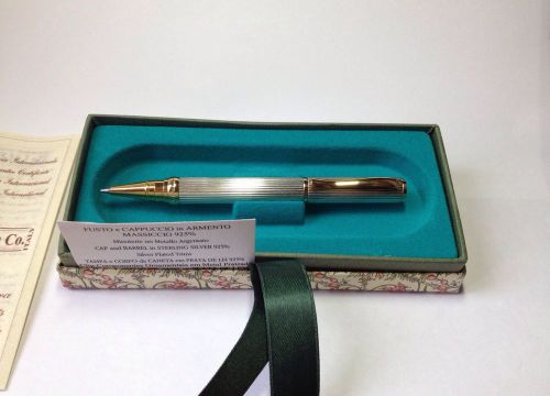 Lalex Ven-1150/gd Mini Ballpoint Pen New Original Silver 925 And Gilding