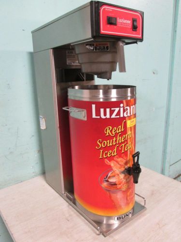 &#034;bunn tb3q&#034; h.d commercial automatic &#034;luzianne&#034; quick tea brewer w/dispenser urn for sale