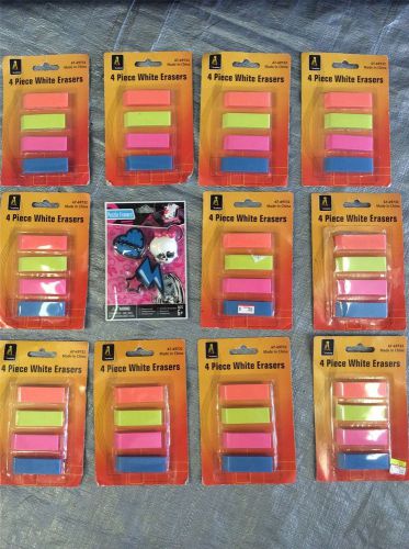 Wholesale Lot of Erasers, School Office Supplies BRAND NEW, Lot of 160