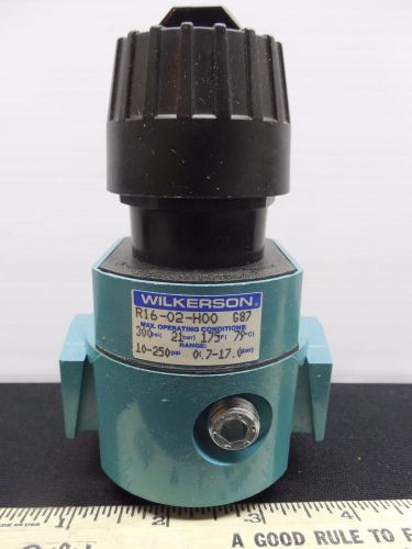 New wilkerson air regulator  1/4&#034; npt r16-02-h00 g87 10-250psi 300psi max for sale