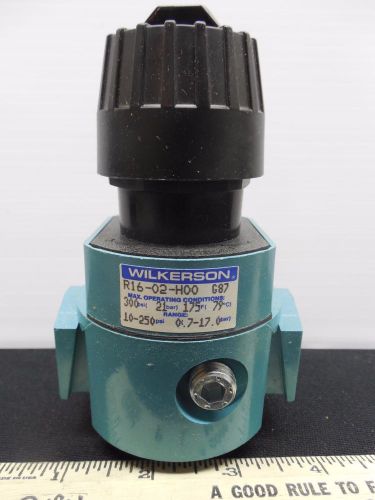 NEW WILKERSON AIR REGULATOR  1/4&#034; NPT R16-02-H00 G87 10-250psi 300psi max