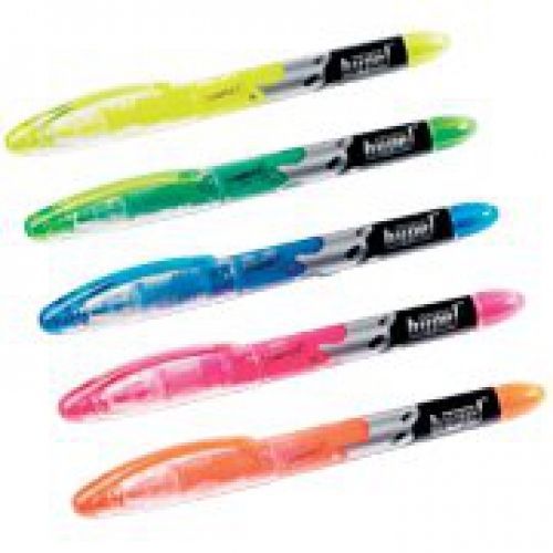 Staples hype! liquid highlighters, assorted, 5/pack for sale