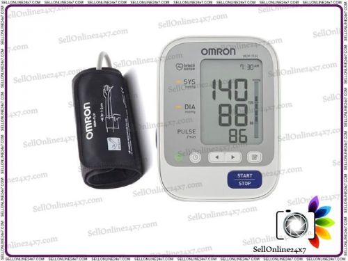 Digital automatic blood pressure upper arm monitor with (r) cuff - omron hem 71 for sale