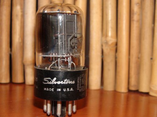 Vintage Silvertone 6SN7 GTA Stereo Tube 1954 Balanced and Very Strong #1208 675