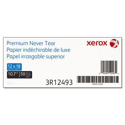 Revolution Premium Never Tear Paper, 12 x 18, 10.7 mil, White, 50 Sheets/PK