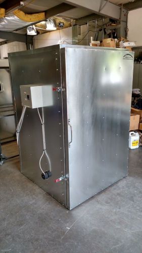 Powder coat electric curing oven    new flat floor model   6ft tall inside for sale