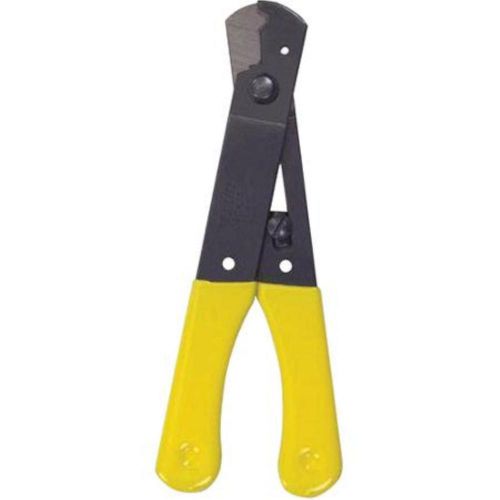 Wire Stripper and Cutter Rust Resistant Cutting Tool Rubber Handle by Stanley