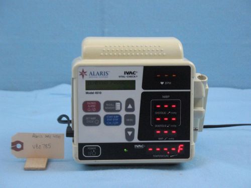 Alaris IVAC Vital Check Multi Parameter Patient Monitor NIBP SpO2 Temp 4510 4515