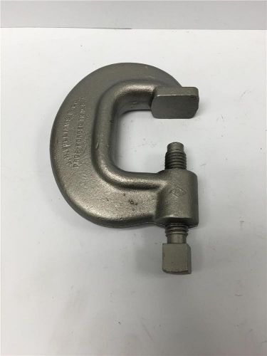 J.H. WILLIAMS Vulcan HEAVY DUTY Forged 2&#034; Metalworking C Clamp No. 2 HD