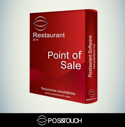 POS&amp;TOUCH RESTAURANT BAR POS SOFTWARE ENGLISH OR SPANISH NEW