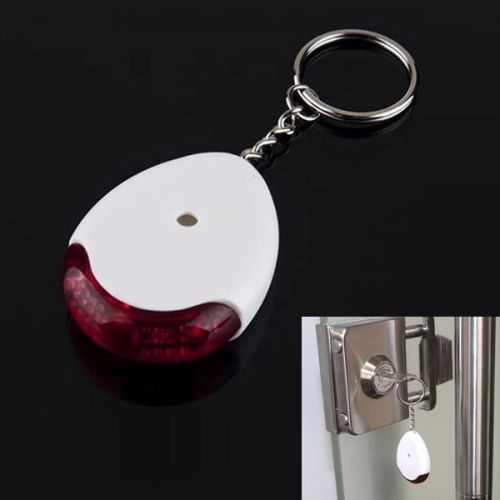 Keyfinder Whistle Controlled Anti-theft Anti-Lost Security Keychain SKU:63841