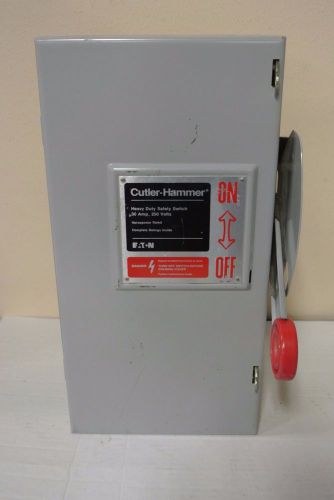 Cutler Hammer Heavy Duty Disconnect Switch Cat: DH321FGK 30 Amp 240 VAC