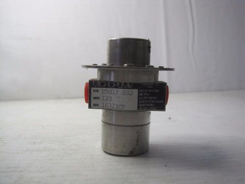 1538 Micropump 120 E9317 032 Untested Good Condi FREE Shipping Continental USA