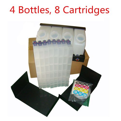 Bulk Ink System (4x8) for Roland Mimaki Mutoh with Vertical Cartridges