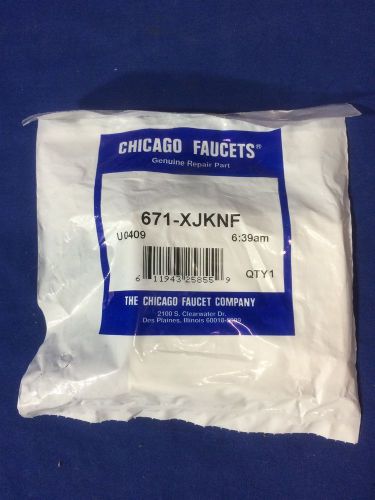 Oem chicago faucets 671-xjknf metering valve with inline filter screen cartridge for sale