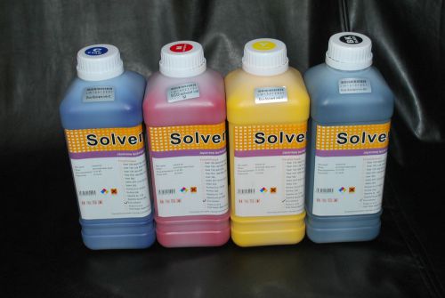 Eco Solvent ink for Roland, Mimaki, Mutoh (CMYK) 4 Liters. US Fast Shipping