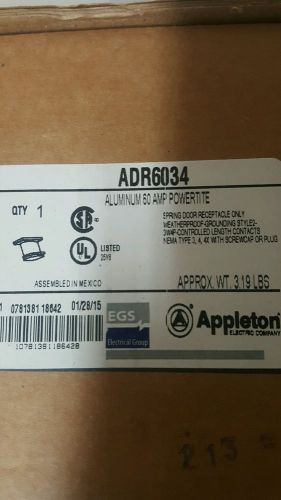 Appleton ADR6034 New in box