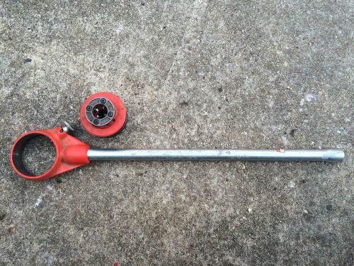 Ridgid 12-R 12R Pipe Threader With Handle And 1/2&#034; Die