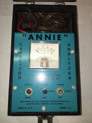 Annie Capacity Analyzer Model A-4