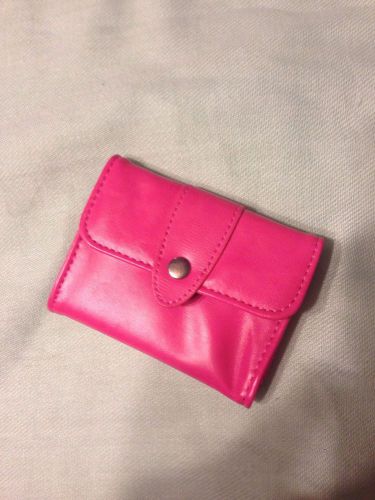 All Business Bright Pink Card Holder