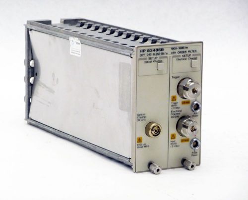 Hp agilent 83485b 1000-1600nm 30ghz optical 40ghz electrical module opt 040 for sale
