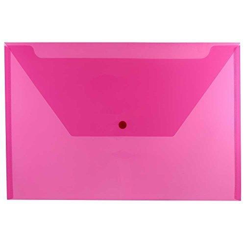 Jam paper? plastic envelope with snap closure - legal booklet (9 3/4&#034; x 14 1/2&#034;) for sale