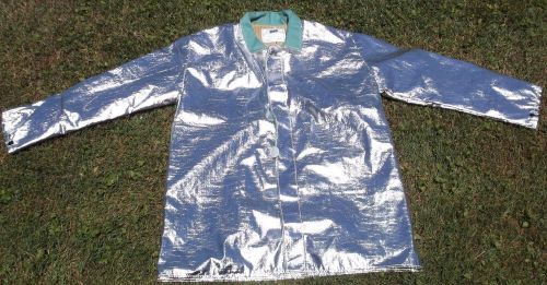 Steel-grip aluminized welders jacket/coat size large 1136-35 heat resistant for sale