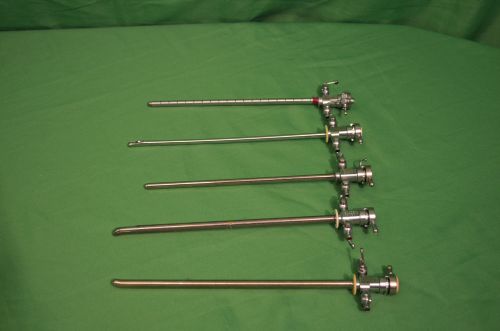 Storz Cysto Uretheroscope Sets 25Fr+23.5Fr 27026A, 21+20Fr 27068 D, 17Fr 27026 U