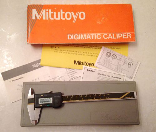 Mitutoyo 6&#034; Digital Calipers with Case