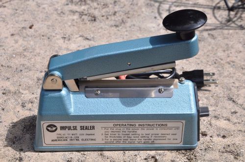 Impulse Sealer &#034;American International Electric&#034; Type AIE-100 ~ EUC