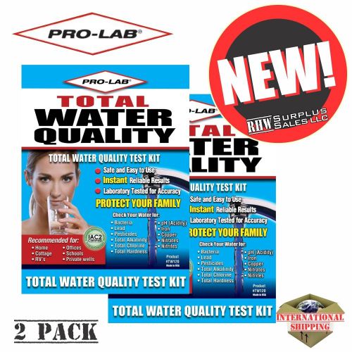 Pro-lab tw120 total water quality test kit ( 2 pack ) for sale