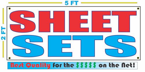 SHEET SETS Banner Sign NEW Larger Size Best Quality for the $$$