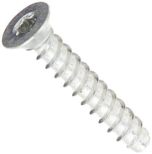 Small Parts Steel Thread Rolling Screw for Plastic, Zinc Plated, 82 Degree Flat