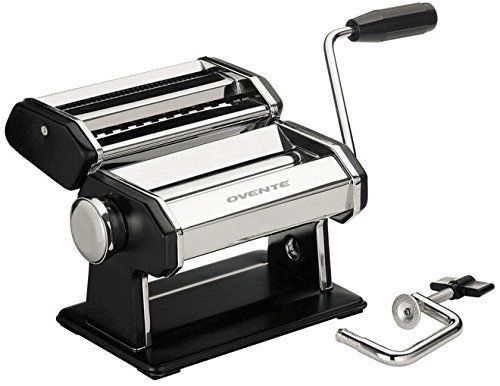 Ovente vintage ss pasta maker 150mm matte black pasta makers &amp; accessories for sale