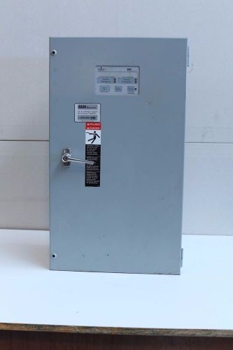 Asco series 300 automatic transfer switch for generator 208v/ 3 phase 104 amps for sale